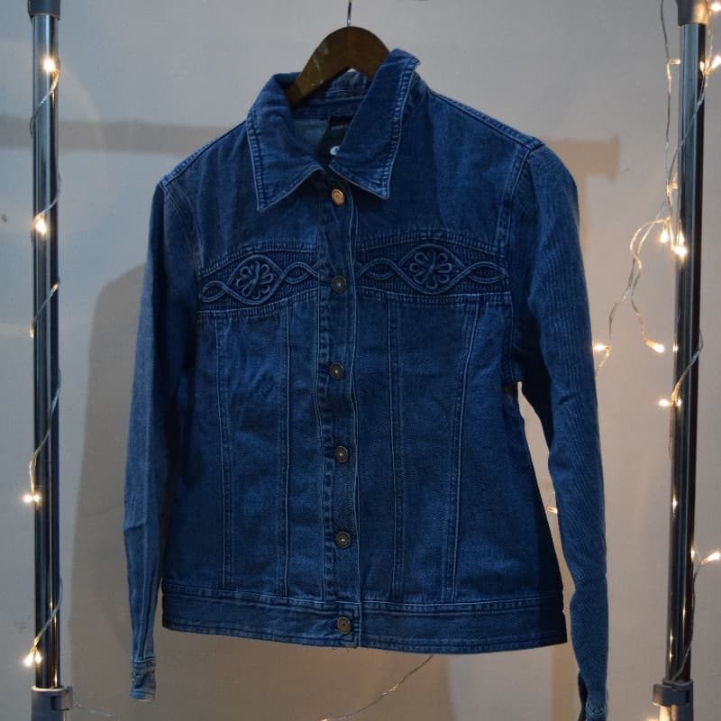 Embroidered Denim Jacket