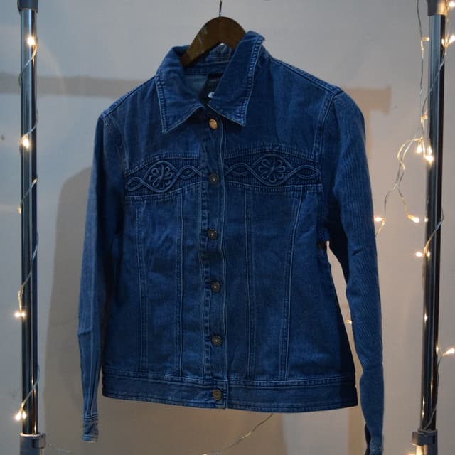 Embroidered Denim Jacket