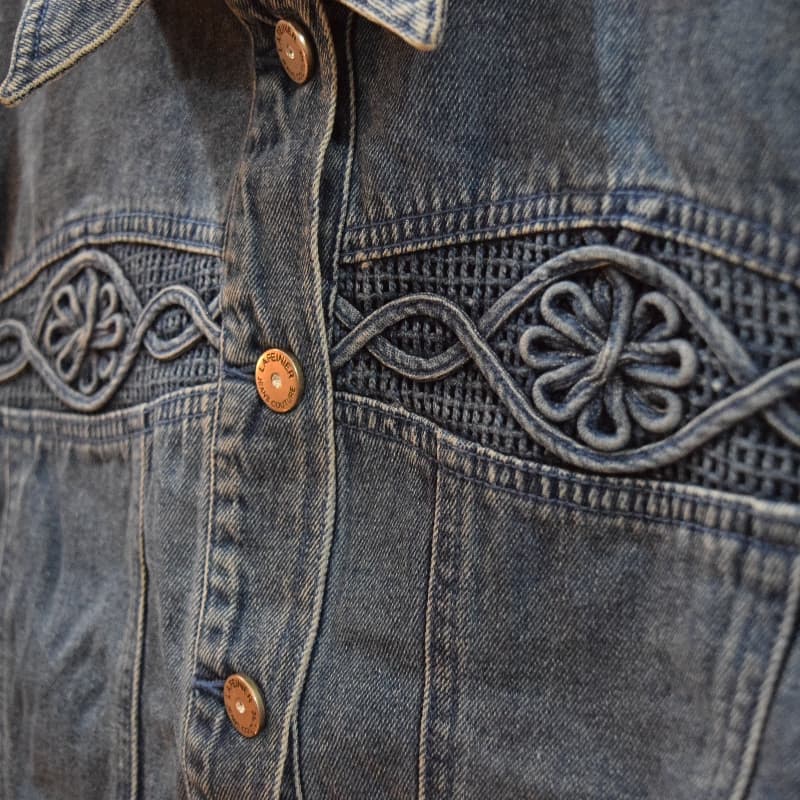 Embroidered Denim Jacket