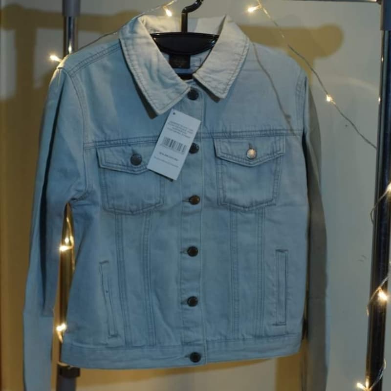 Stone Wash Denim Jacket