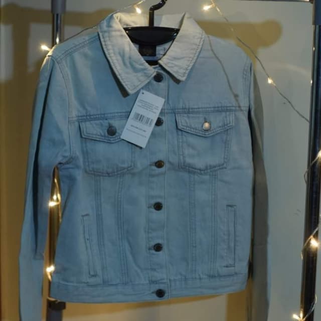 Stone Wash Denim Jacket